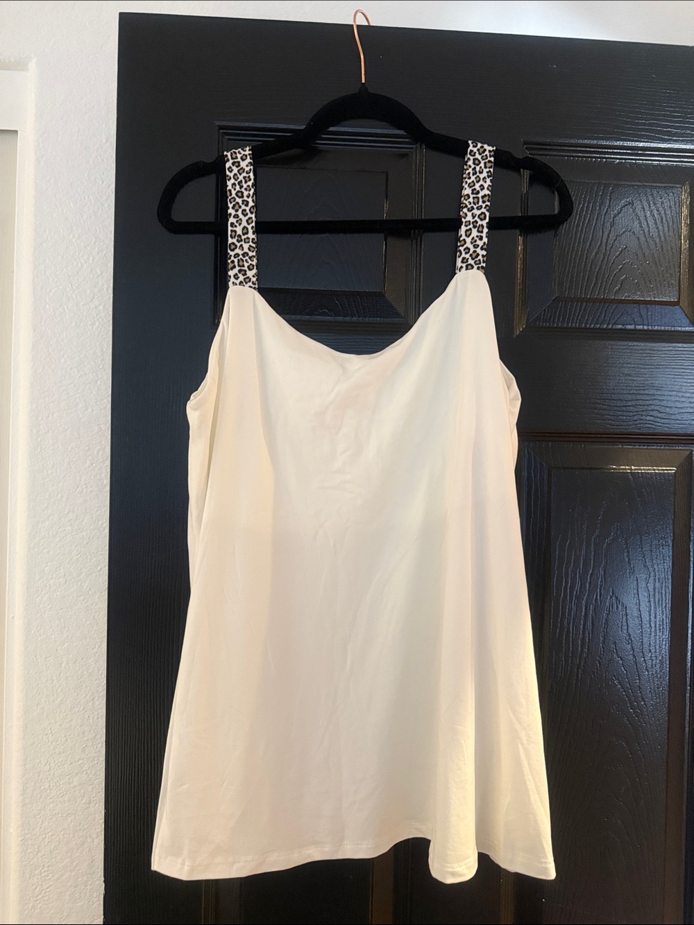 white birch White Scoop Neck Tank